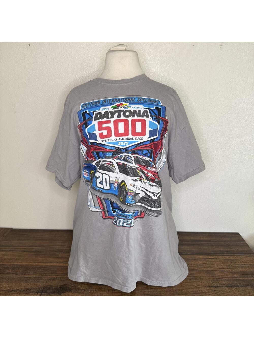 Nascar Daytona 500 2020 Graphic T-Shirt Size Large